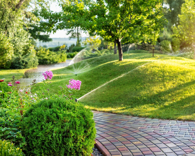 commercial landscaping work